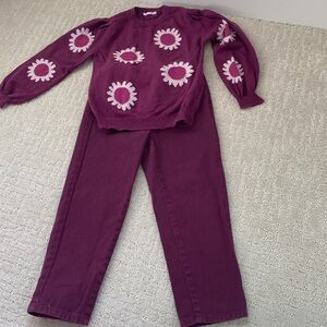 Outfit pants + sweater Monoprix